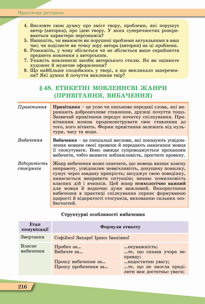 Українська мова 11 клас Заболотний 2019