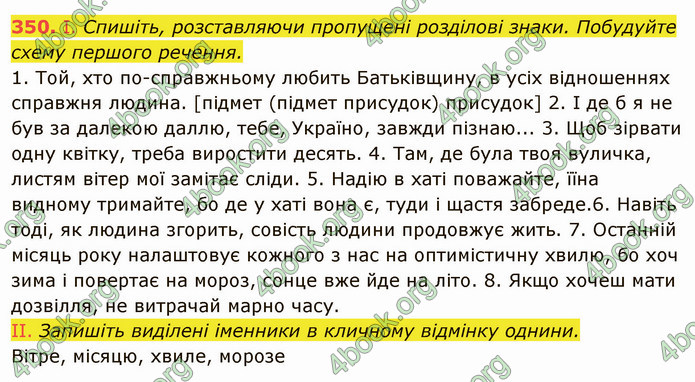 ГДЗ Українська мова 11 клас Заболотний 2019