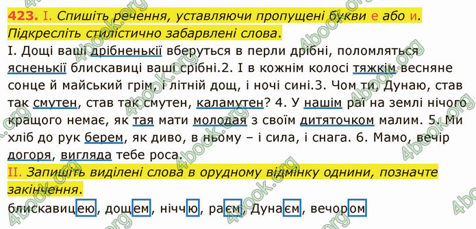 ГДЗ Українська мова 11 клас Заболотний 2019