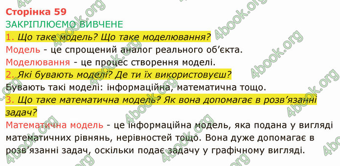 ГДЗ Інформатика 4 клас Корнієнко 2021