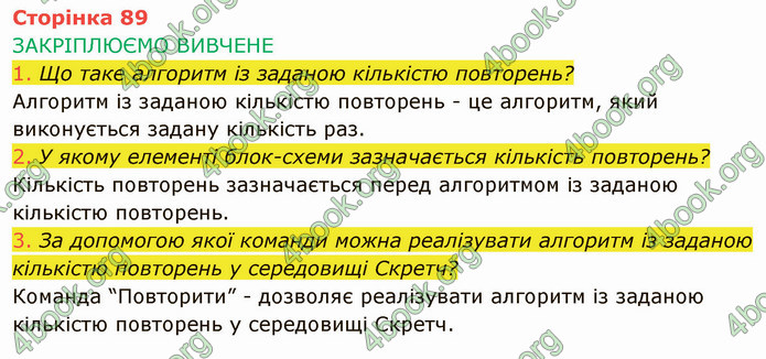 ГДЗ Інформатика 4 клас Корнієнко 2021