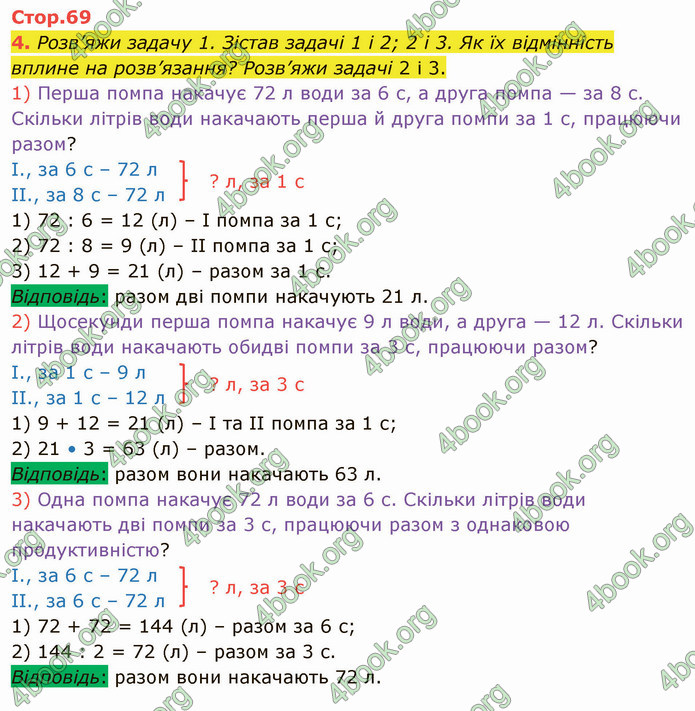 ГДЗ Математика 4 клас Скворцова 2021 (1, 2 частина)