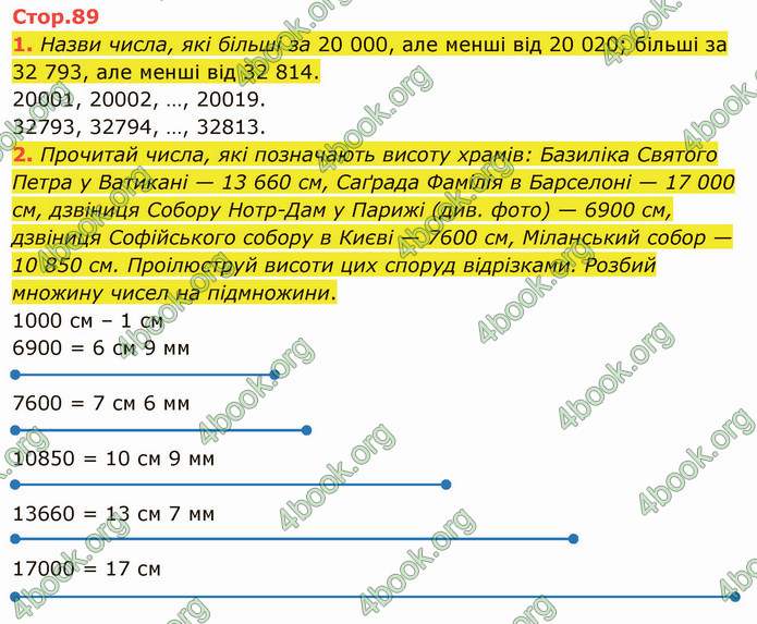 ГДЗ Математика 4 клас Скворцова 2021 (1, 2 частина)