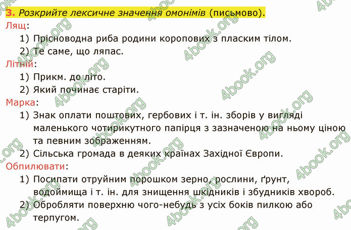 ГДЗ Українська мова 5 клас Авраменко 2022