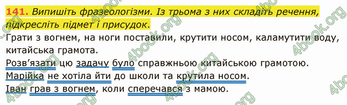 ГДЗ Українська мова 5 клас Голуб 2022