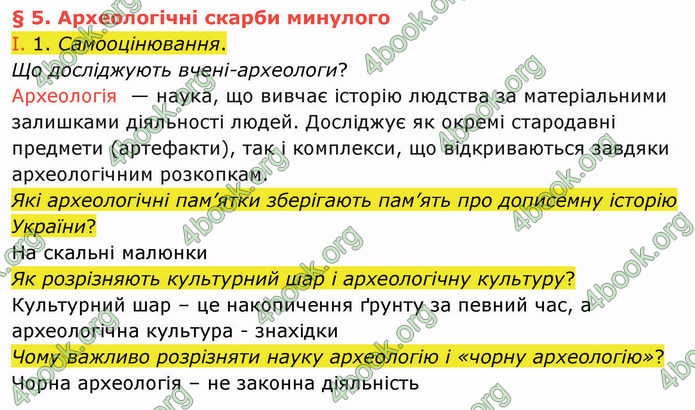 ГДЗ Вступ до історії України 5 клас Щупак 2022