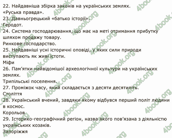 ГДЗ Вступ до історії України 5 клас Щупак 2022