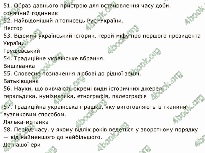 ГДЗ Вступ до історії України 5 клас Щупак 2022