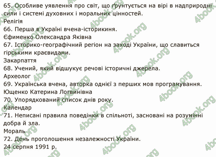 ГДЗ Вступ до історії України 5 клас Щупак 2022