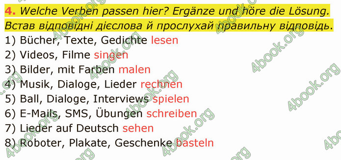 ГДЗ Німецька мова 5 клас Сотникова 2022 (1 рік)
