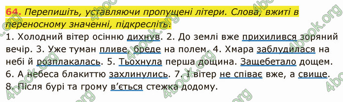 ГДЗ Українська мова 5 клас Глазова 2022