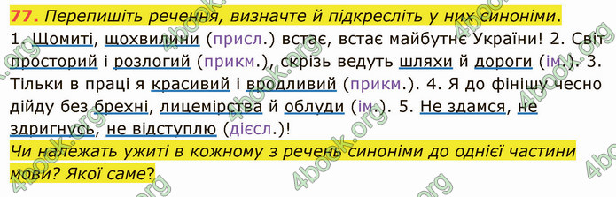 ГДЗ Українська мова 5 клас Глазова 2022