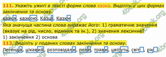 ГДЗ Українська мова 5 клас Глазова 2022