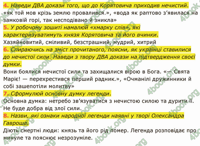 ГДЗ Українська література 5 клас Коваленко 2022