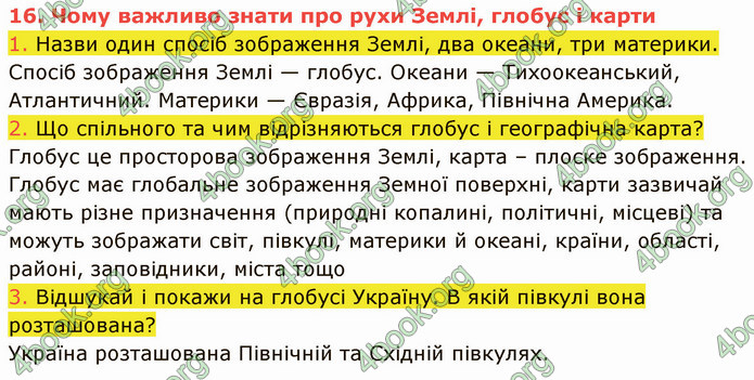 ГДЗ Пізнаємо природу 5 клас Коршевнюк