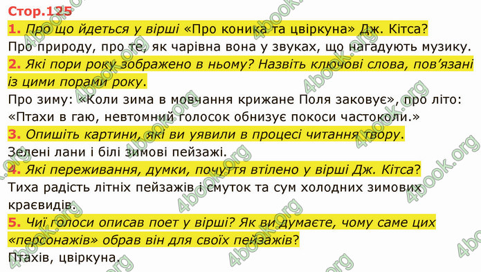 ГДЗ Зарубіжна література 5 клас Ніколенко 2022