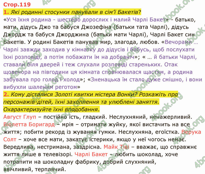 ГДЗ Зарубіжна література 5 клас Ніколенко 2022