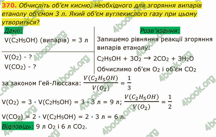 Відповіді Хімія 9 клас Григорович. ГДЗ