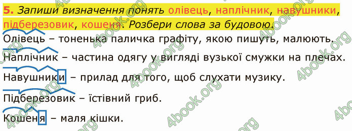 ГДЗ Зошит Українська мова 4 клас Большакова