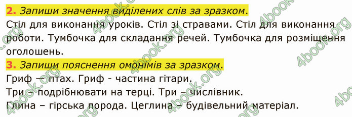 ГДЗ Зошит Українська мова 4 клас Большакова