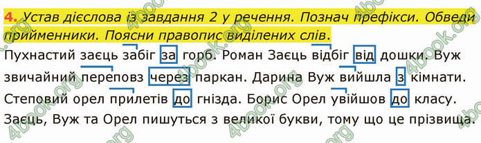 ГДЗ Зошит Українська мова 4 клас Большакова