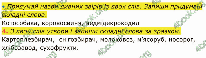 ГДЗ Зошит Українська мова 4 клас Большакова
