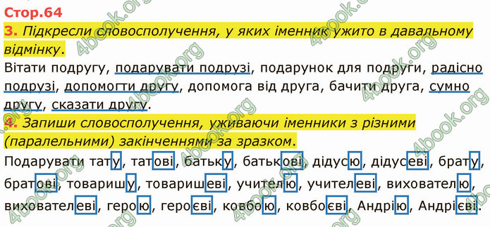 ГДЗ Зошит Українська мова 4 клас Большакова