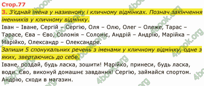 ГДЗ Зошит Українська мова 4 клас Большакова