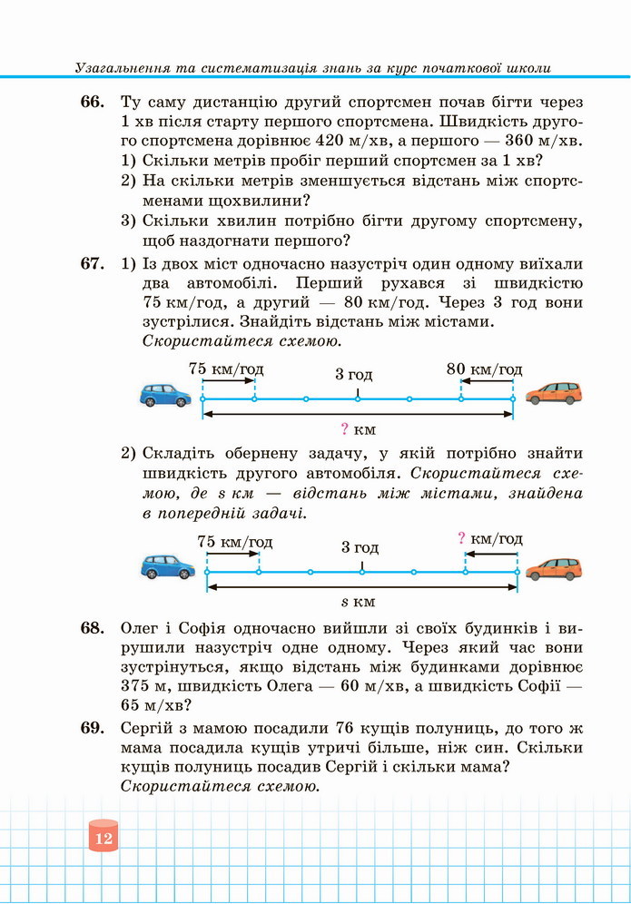 Математика 5 клас Кравчук