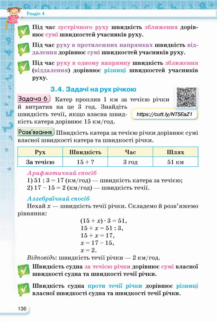 Математика 5 клас Тарасенкова 2022