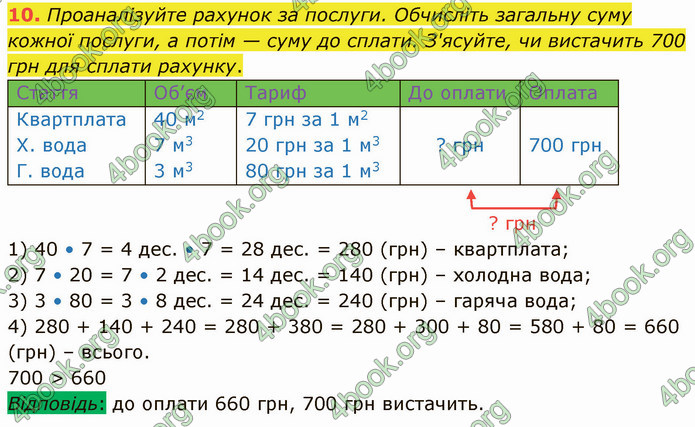 ГДЗ Математика 4 клас Логачевська (1 частина)