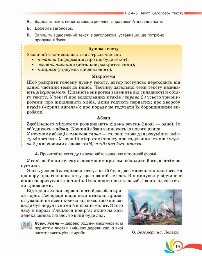 Українська мова 5 клас Авраменко 2022