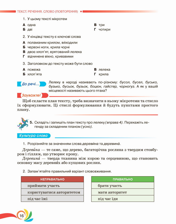 Українська мова 5 клас Авраменко 2022