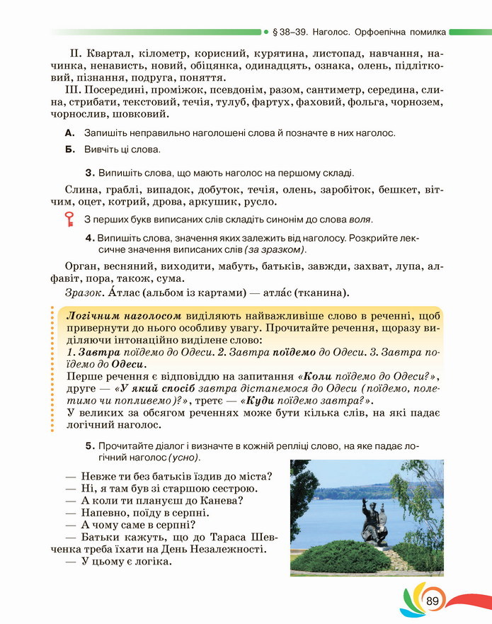 Українська мова 5 клас Авраменко 2022