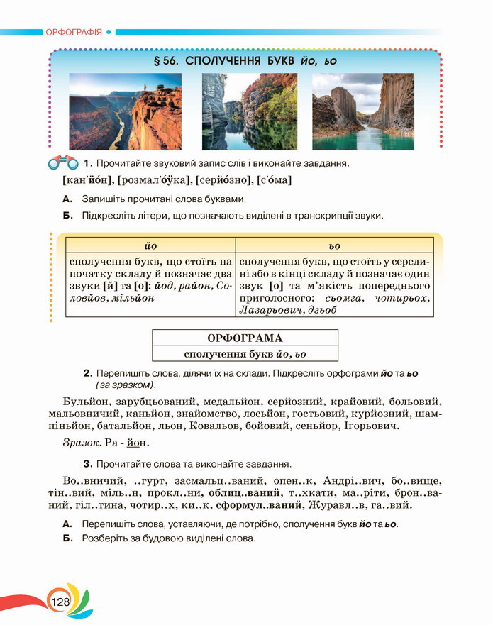 Українська мова 5 клас Авраменко 2022