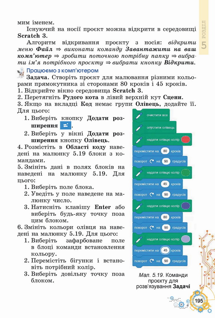Інформатика 5 клас Ривкінд 2022