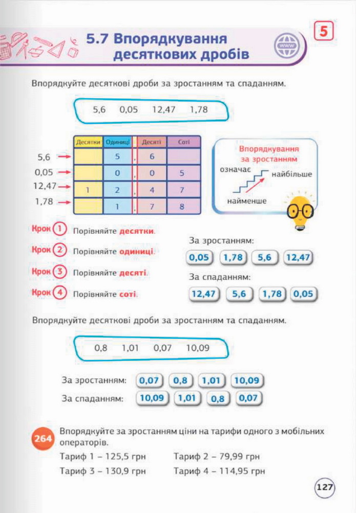 Математика 5 клас Біос 2022