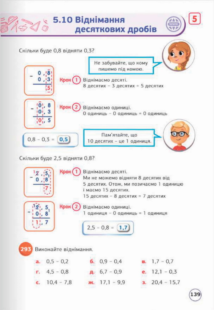 Математика 5 клас Біос 2022