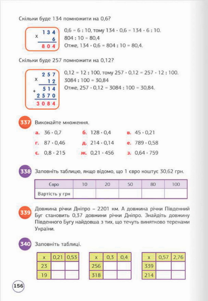 Математика 5 клас Біос 2022