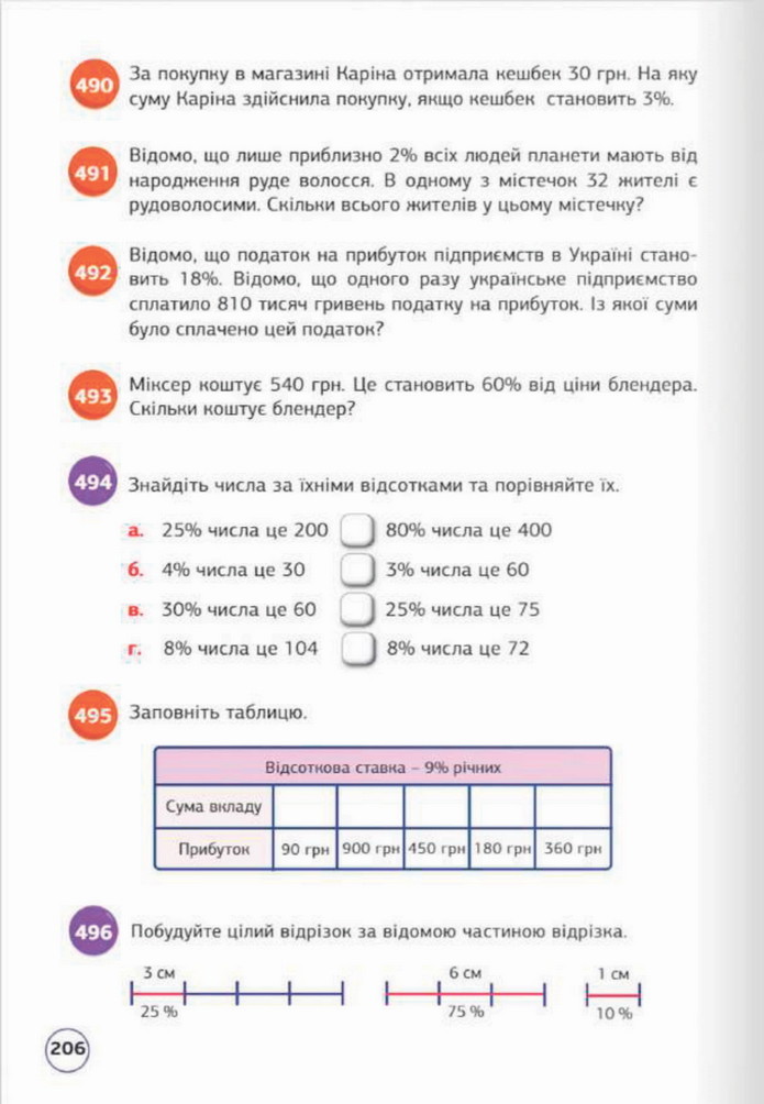 Математика 5 клас Біос 2022