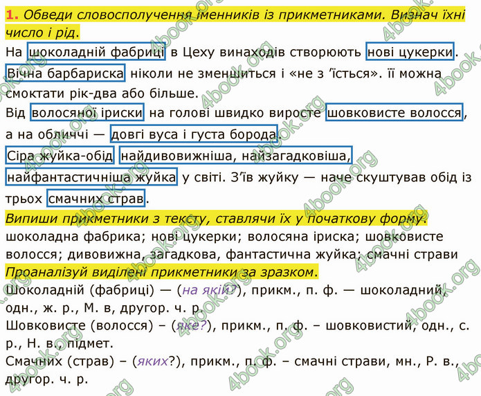 ГДЗ Зошит Українська мова 4 клас Большакова