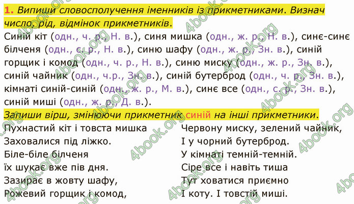 ГДЗ Зошит Українська мова 4 клас Большакова