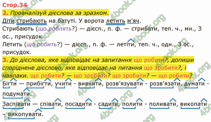 ГДЗ Зошит Українська мова 4 клас Большакова