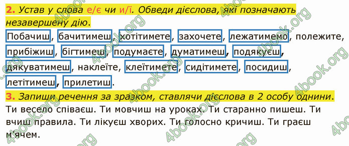 ГДЗ Зошит Українська мова 4 клас Большакова