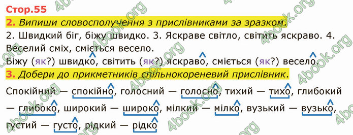 ГДЗ Зошит Українська мова 4 клас Большакова