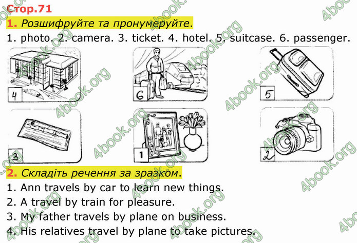 ГДЗ Зошит Англійська мова 4 клас Косован (Карпюк)