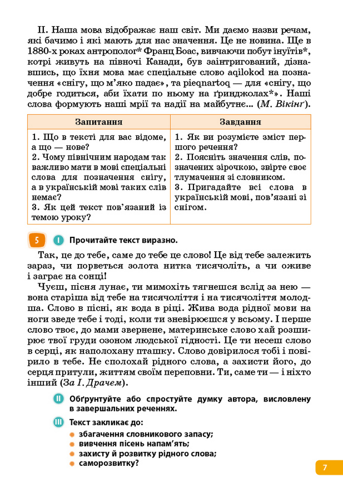 Українська мова 5 клас Голуб 2022