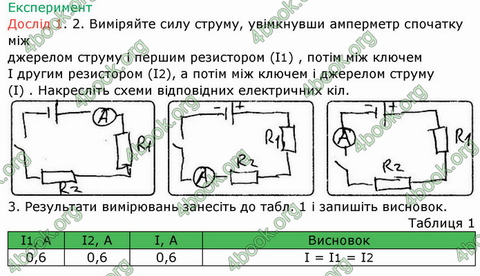 ГДЗ Зошит Фізика 8 клас Божинова 2019