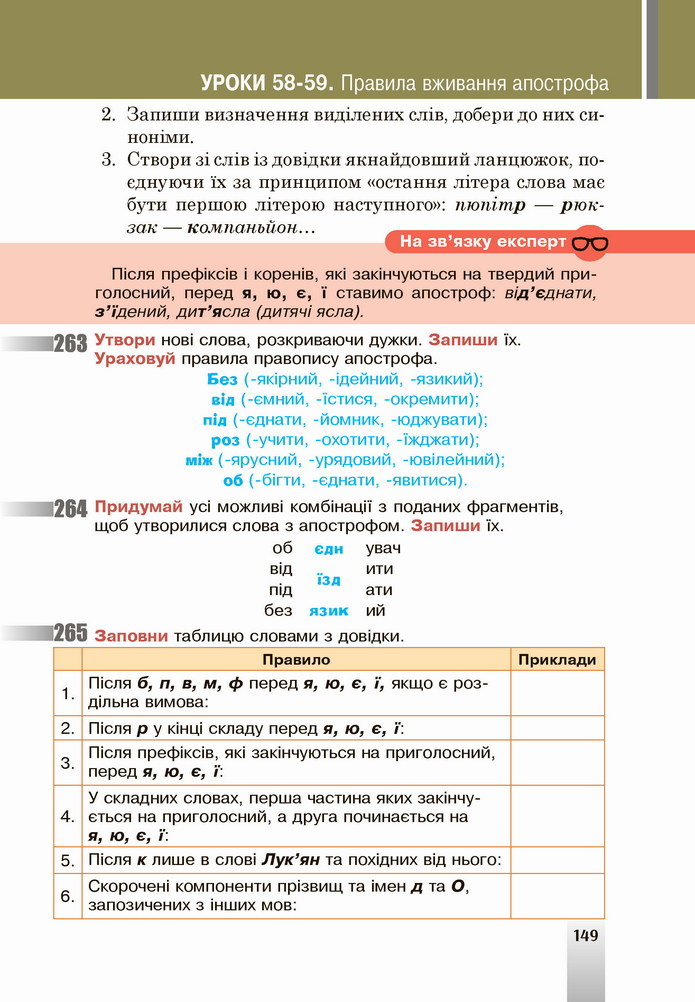 Українська мова 5 клас Онатій