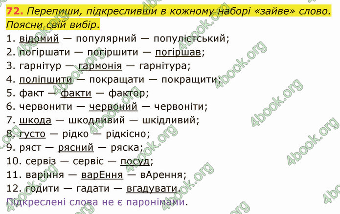 ГДЗ Українська мова 5 клас Онатій 2022